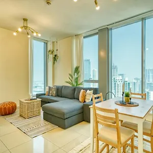 Monty Holiday - Cozy Penthouse With Burj Khalifa And Fountain View دبي