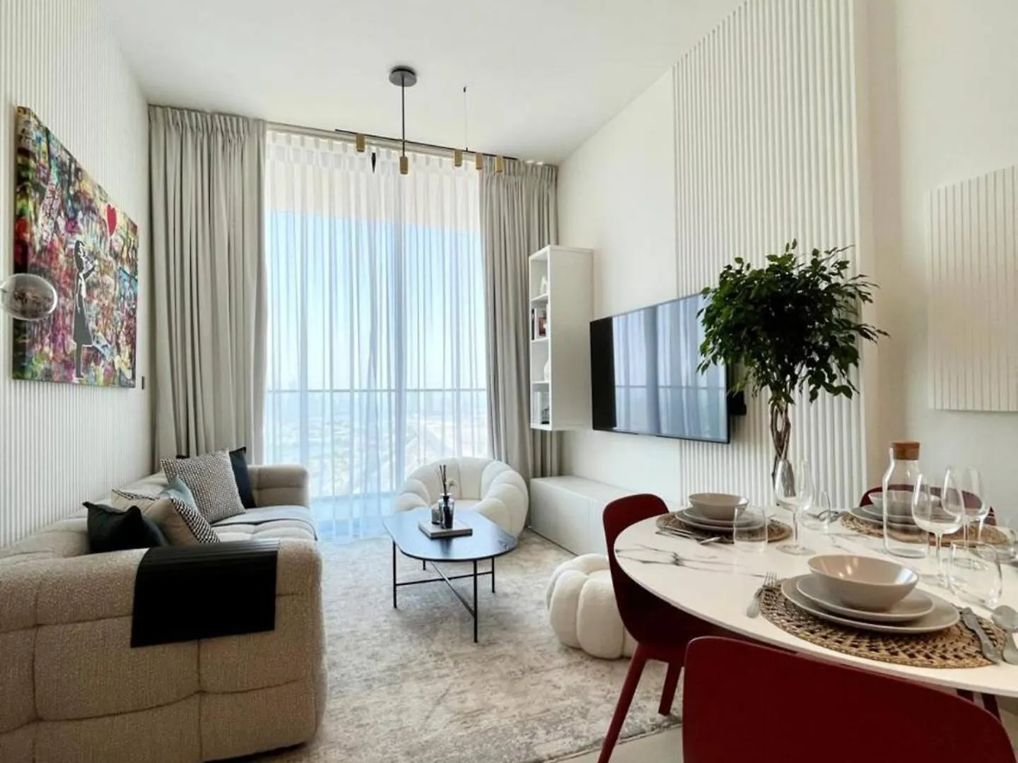 Modern & Smart 1Br W Stylish Interiors In Jvc Apartment Dubai